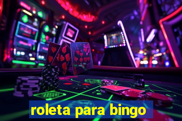 roleta para bingo