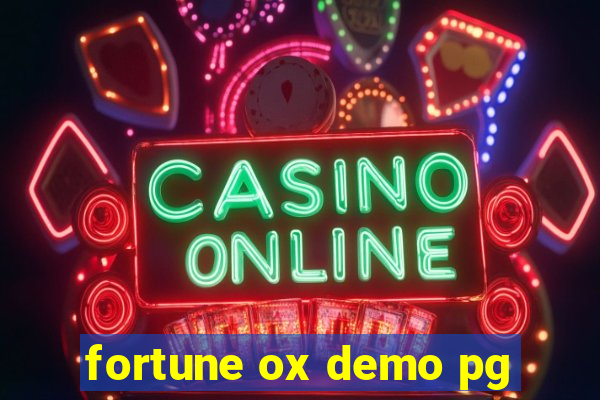 fortune ox demo pg