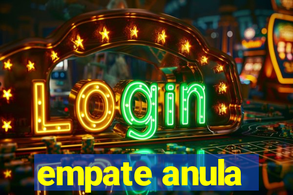 empate anula