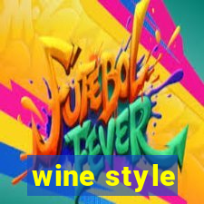 wine style