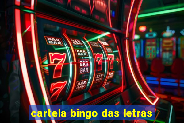 cartela bingo das letras