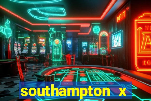 southampton x manchester united