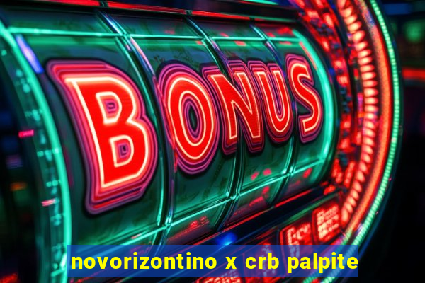 novorizontino x crb palpite