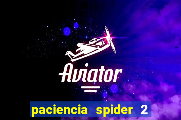 paciencia spider 2 naipes jogar