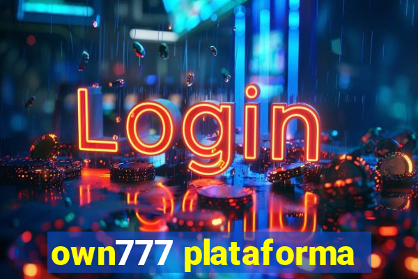 own777 plataforma