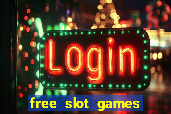 free slot games for real money