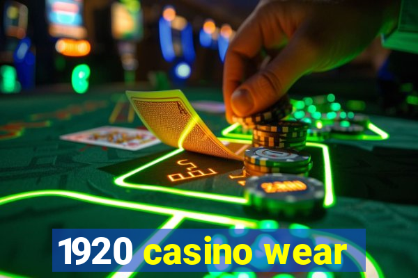 1920 casino wear