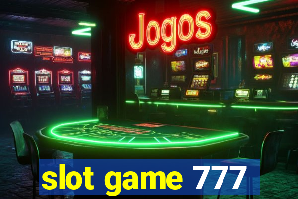 slot game 777