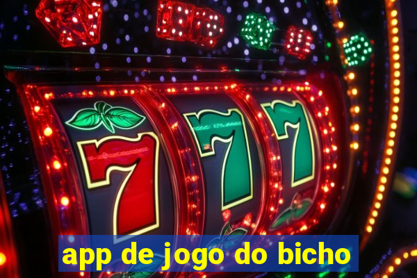 app de jogo do bicho