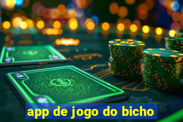 app de jogo do bicho