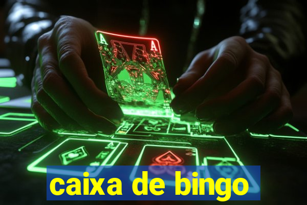 caixa de bingo