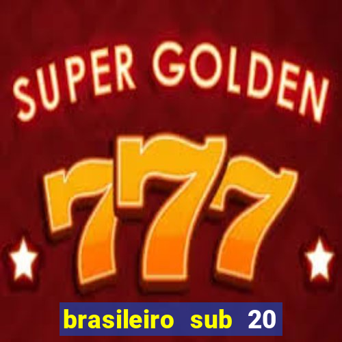 brasileiro sub 20 ao vivo