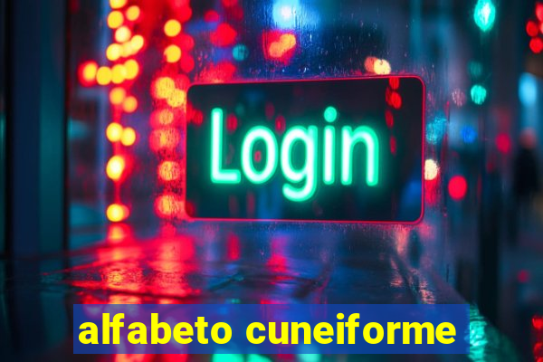 alfabeto cuneiforme