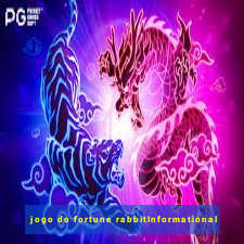 jogo do fortune rabbitInformational