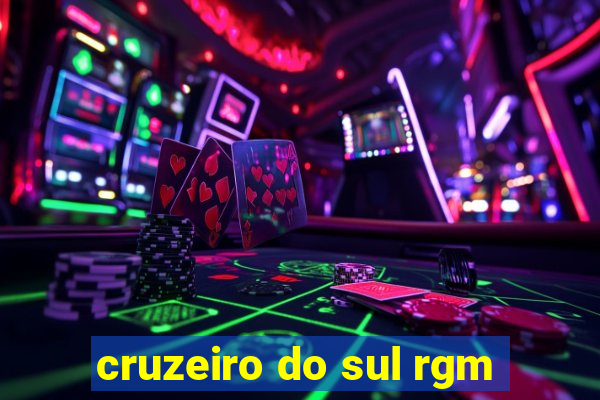 cruzeiro do sul rgm