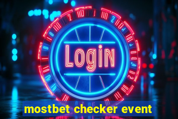 mostbet checker event