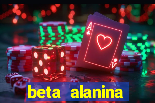 beta alanina aumenta a pressao