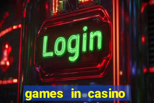 games in casino las vegas