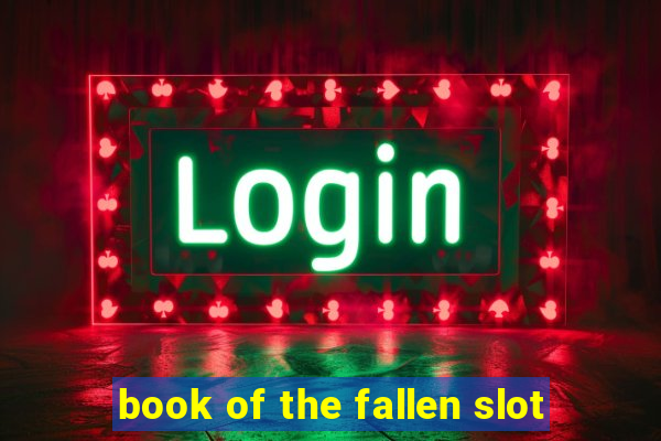 book of the fallen slot