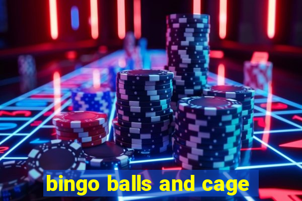 bingo balls and cage