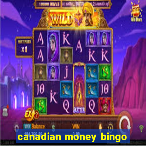 canadian money bingo