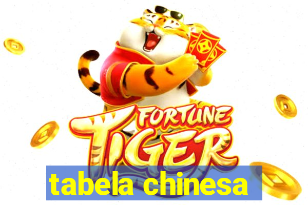 tabela chinesa