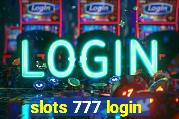 slots 777 login