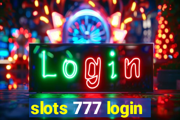 slots 777 login