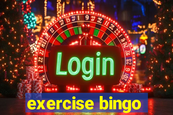 exercise bingo