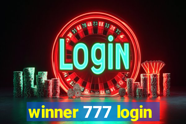 winner 777 login