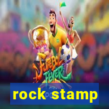 rock stamp