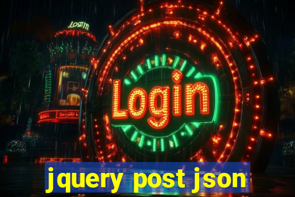 jquery post json