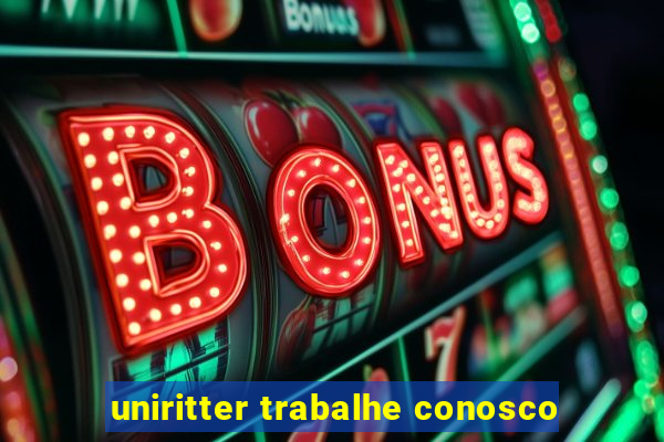 uniritter trabalhe conosco