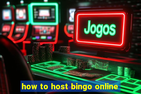 how to host bingo online