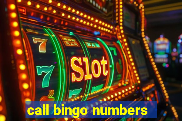 call bingo numbers