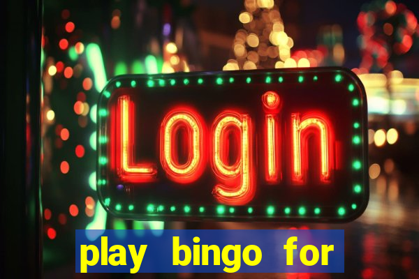 play bingo for money online