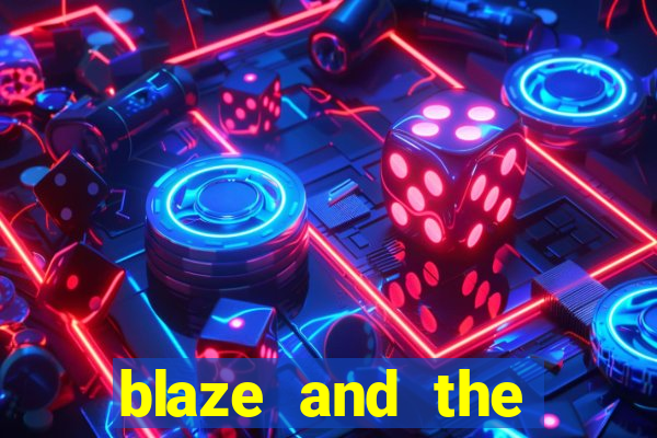 blaze and the monster machines logo font