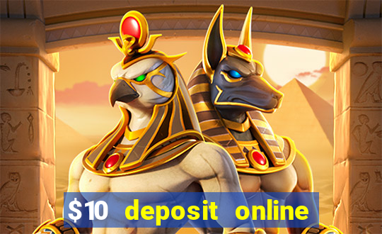 $10 deposit online casino new zealand