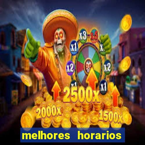 melhores horarios para jogar fortune tiger