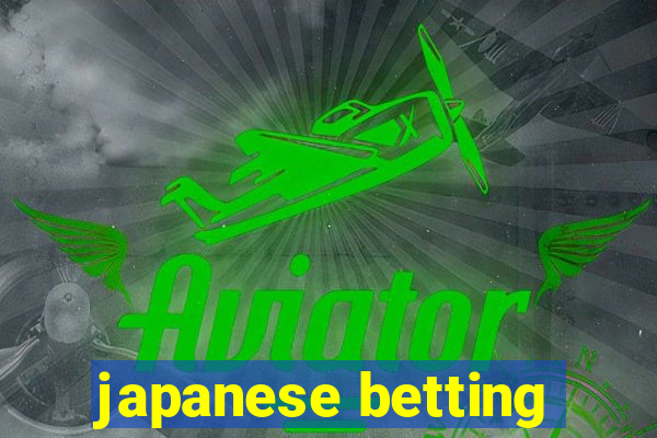 japanese betting