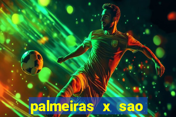 palmeiras x sao paulo palpites