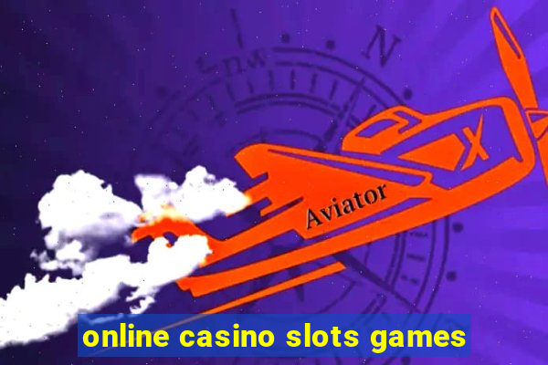 online casino slots games