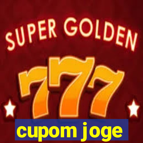 cupom joge