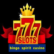 bingo spirit casino no deposit bonus codes