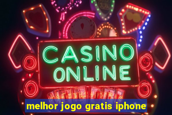 melhor jogo gratis iphone