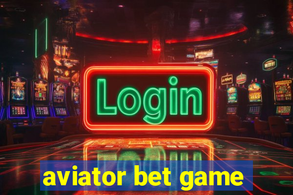 aviator bet game