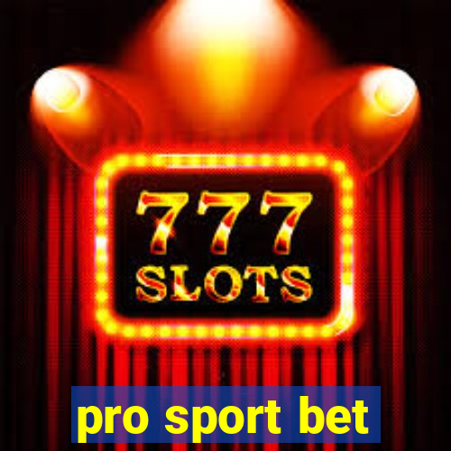 pro sport bet