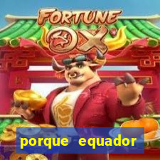 porque equador perdeu 3 pontos