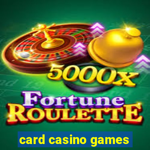 card casino games