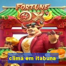 clima em itabuna